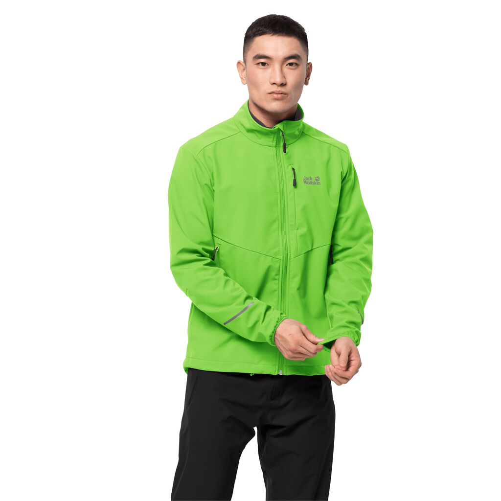 Jack Wolfskin DELTA TOUR Vestes Homme Vert - HKJZTVD-91